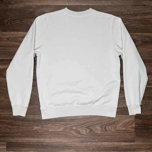 Brandy Melville White Crewneck Sweater New York Print Men’s Size Small - Picture 9 of 9